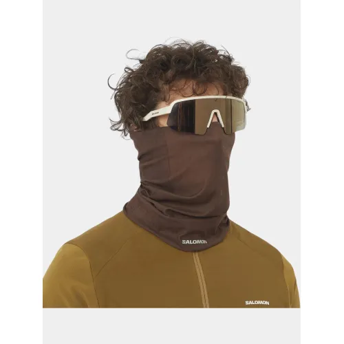 Salomon Cross Neck&Head Tube U Férfi Sál 700CB-Coffee Bean