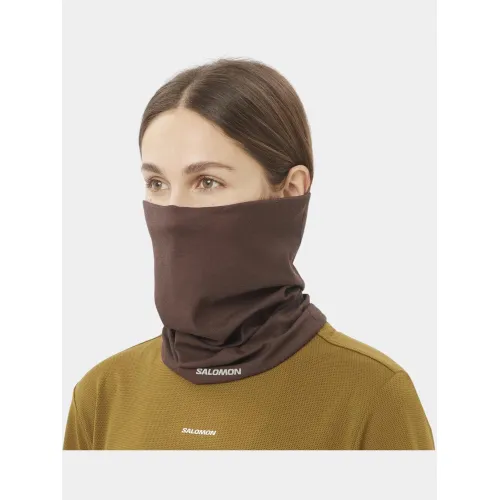 Salomon Cross Neck&Head Tube U Férfi Sál 700CB-Coffee Bean