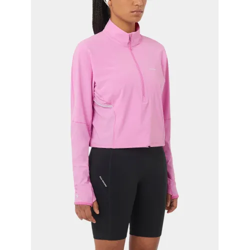 Salomon Sense Aero Hybd Cp Plvr W Női Sport felső 400CY-Cyclamen