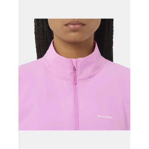 Salomon Sense Aero Hybd Cp Plvr W Női Sport felső 400CY-Cyclamen