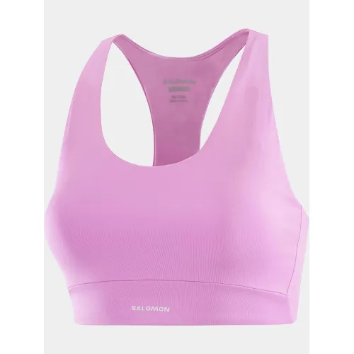 Salomon Shkout Core Bra W Női Fitness felső 000CY-Cyclamen