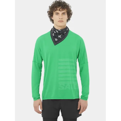 Salomon Sense Aero Graphic Férfi Sport felső 100PA-Parakeet