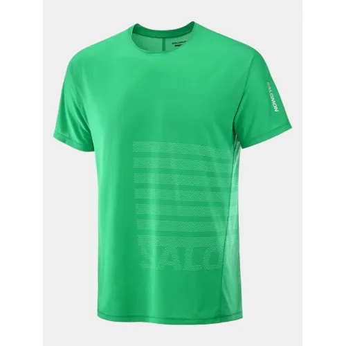 Salomon Sense Aero Graphic Férfi Póló 700PA-Parakeet
