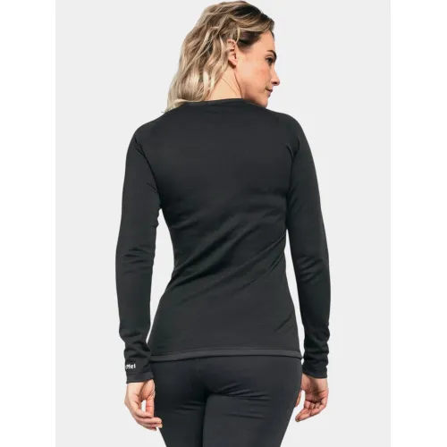 Schöffel Merino Sport Shirt 1/1 Arm W Női Aláöltözet 9665-Pirate Black