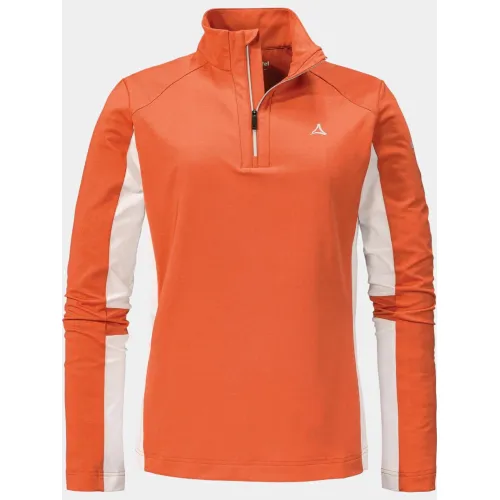 Schöffel Longsleeve Fiss L Schöffel Longsleeve Fiss L Női Polár, Softshell, Középréteg 2030-Rosehip