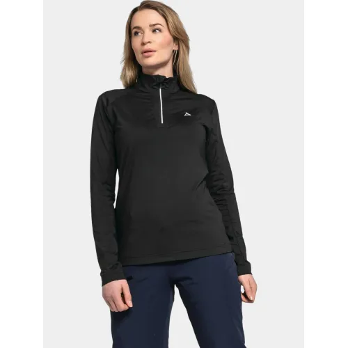 Schöffel Longsleeve Fiss L Schöffel Longsleeve Fiss L Női Polár, Softshell, Középréteg 9990-Black