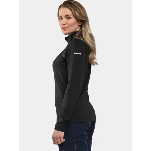 Schöffel Longsleeve Fiss L Schöffel Longsleeve Fiss L Női Polár, Softshell, Középréteg 9990-Black