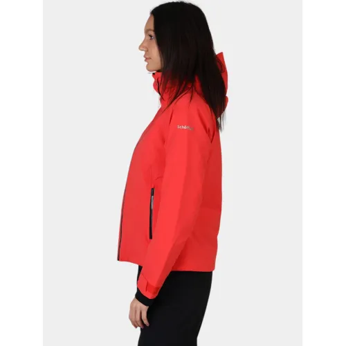 Schöffel Jacket Style Safuna WMS Női Síkabát, Snowboard Kabát 2030-Rosehip