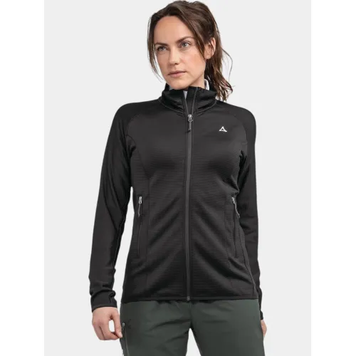 Schöffel Fleece Jk Style Pine WMS Schöffel Fleece Jk Style Pine WMS Női Polár, Softshell, Középréteg 9990-Black