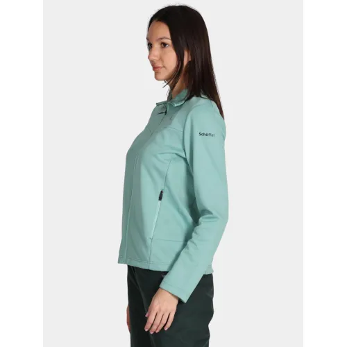 Schöffel Fleece Jk Style Pine WMS Női Polár, Softshell, Középréteg 6305-Gem Jade