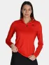 Schöffel Longsleeve Style Pine WMS Női Polár, Softshell, Középréteg 2205-Scarlet Red