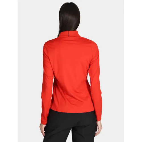 Schöffel Longsleeve Style Pine WMS Női Polár, Softshell, Középréteg 2205-Scarlet Red
