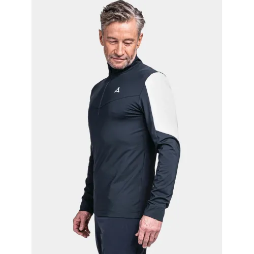 Schöffel Longsleeve Fiss M Férfi Polár, Softshell, Középréteg 0882-Navy Blazer
