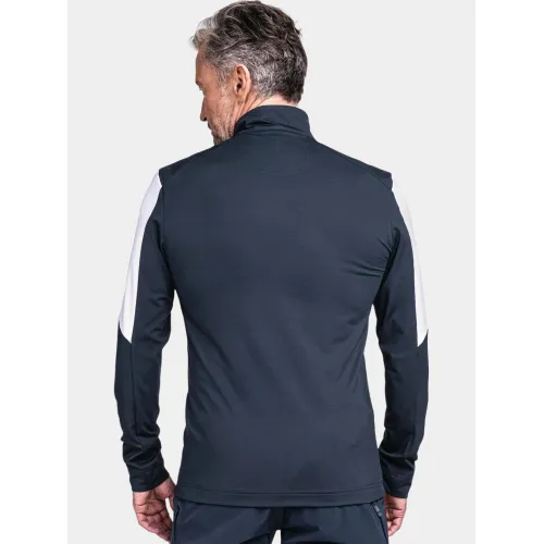 Schöffel Longsleeve Fiss M Férfi Polár, Softshell, Középréteg 0882-Navy Blazer