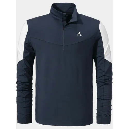 Schöffel Longsleeve Fiss M Férfi Polár, Softshell, Középréteg 0882-Navy Blazer