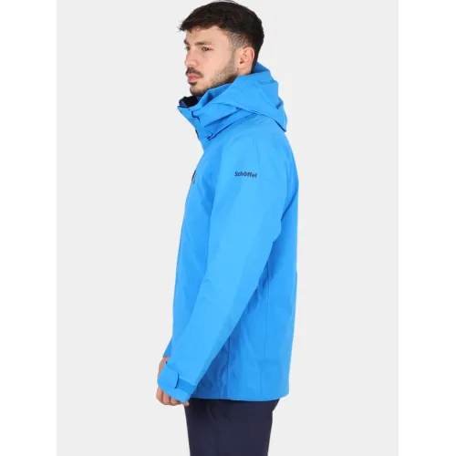 Schöffel Ski Jacket Pontresina M Schöffel Ski Jacket Pontresina M Férfi Síkabát, Snowboard kabát 8275-Shift Blue