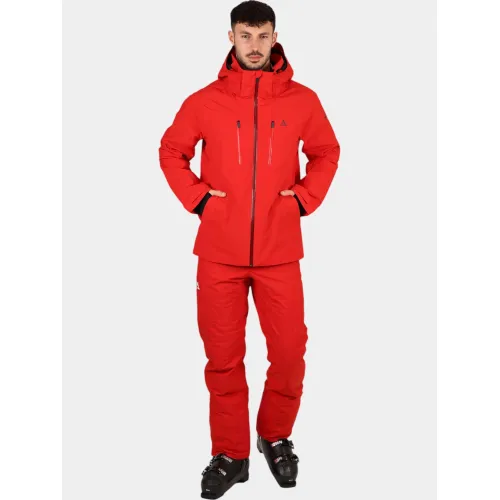 Schöffel Jacket Style Bliggs MNS Schöffel Jacket Style Bliggs MNS Férfi Síkabát, Snowboard kabát 2050-Barbados Cherry
