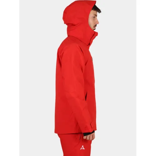 Schöffel Jacket Style Bliggs MNS Schöffel Jacket Style Bliggs MNS Férfi Síkabát, Snowboard kabát 2050-Barbados Cherry