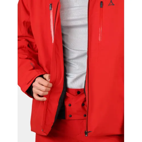 Schöffel Jacket Style Bliggs MNS Schöffel Jacket Style Bliggs MNS Férfi Síkabát, Snowboard kabát 2050-Barbados Cherry