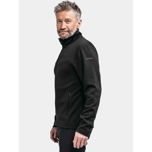Schöffel Fleece Jk Style Pine MNS Férfi Polár, Softshell, Középréteg 9990-Black