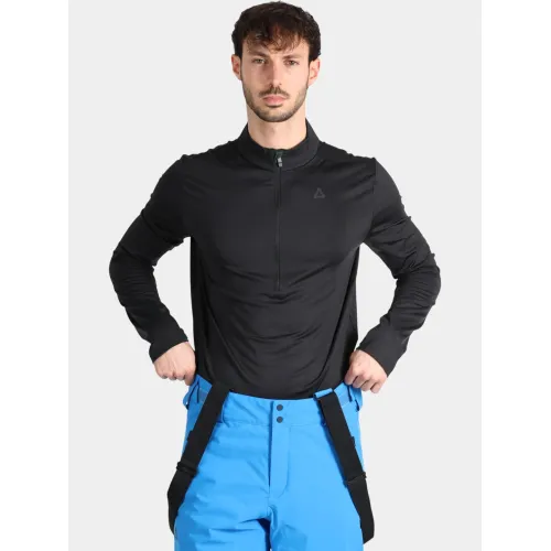 Schöffel Longsleeve Style Pine MNS Férfi Polár, Softshell, Középréteg 9990-Black