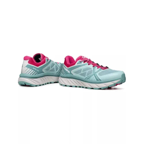 Scarpa SPIN INFINITY WMN Női Futócipő, terepfutó cipő 007S-Skygray-fuxia