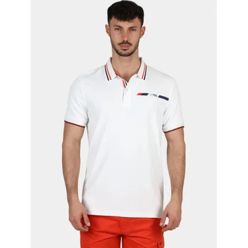 TBS Selimpol TBS Selimpol Férfi Galléros póló 027-Blanc