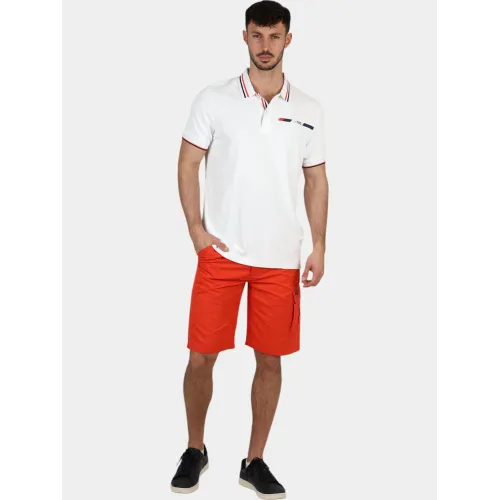 TBS Selimpol TBS Selimpol Férfi Galléros póló 027-Blanc
