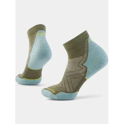Smartwool Women s Run Targeted Cushion Ankle Socks Női Zokni P69-Winter Moss-Frosty Green