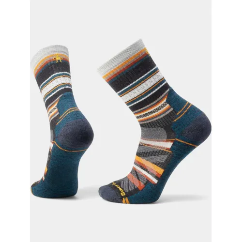 Smartwool Hike Light Cushion Panorama Crew Socks Kiegészítő Zokni 003-Charcoal