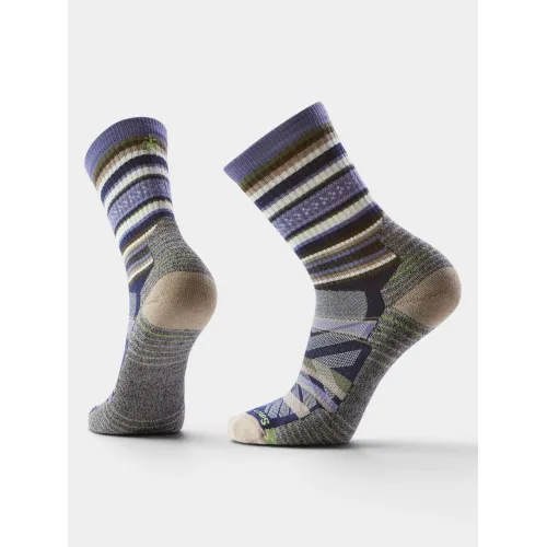 Smartwool Hike Light Cushion Panorama Crew Socks Kiegészítő Zokni P43-Nightfall Blue