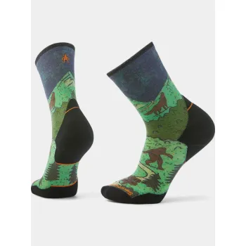 Smartwool Trail Run Targeted Cushion Neature Print Crew Socks