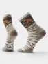Smartwool Hike Targeted Cushion Bear Stripe Mid Cr Hike Kiegészítő Zokni 069-Ash