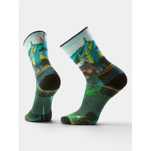 Smartwool Hike Targeted Cushion Trail Trekker Prin Kiegészítő Zokni K18-Winter Moss