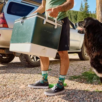 Smartwool Hike Targeted Cushion Trail Trekker Prin