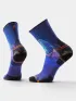 Smartwool Hike Targeted Cushion Mountain Myth Prin Kiegészítő Zokni 092-Deep Navy