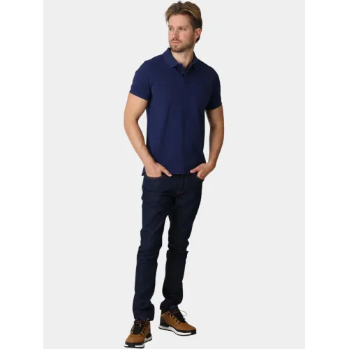 Timberland Millers River Pique SS Polo Férfi Galléros póló AIH-Naval Academy