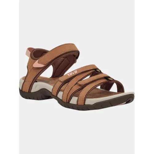 Teva Tirra Leather Női Szandál HYBR-Honey Brown
