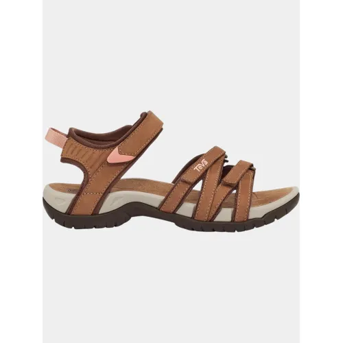 Teva Tirra Leather Női Szandál HYBR-Honey Brown
