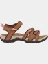 Teva Tirra Leather Női Szandál HYBR-Honey Brown
