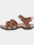 Teva Tirra Leather Női Szandál HYBR-Honey Brown