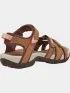 Teva Tirra Leather Női Szandál HYBR-Honey Brown