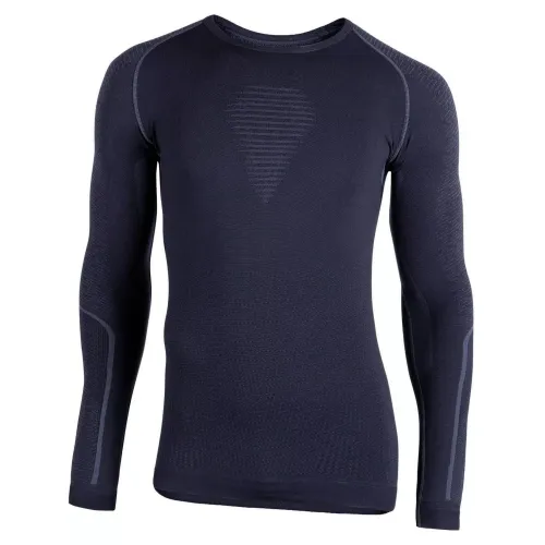 UYN Man Visyon Uw Shirt Lg Sl Férfi Aláöltözet B457-Blackboard Black