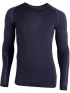 UYN Man Visyon Uw Shirt Lg Sl Férfi Aláöltözet B457-Blackboard Black