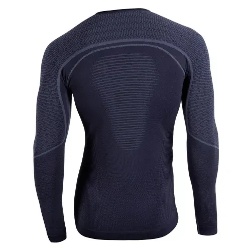 UYN Man Visyon Uw Shirt Lg Sl Férfi Aláöltözet B457-Blackboard Black