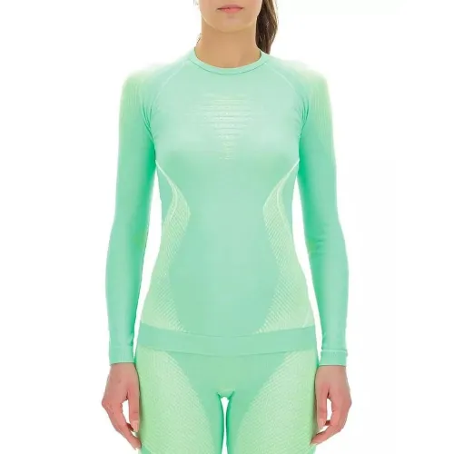 UYN Lady Evolution UW Shirt LG_SL UYN Lady Evolution UW Shirt LG_SL Női Aláöltözet E723-Light Green/White