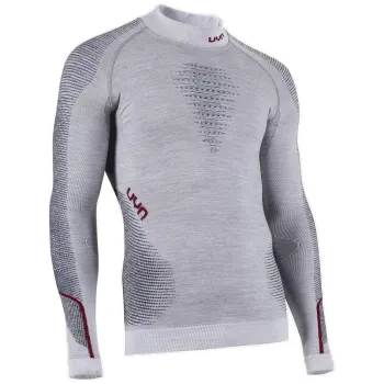 UYN Man Ambityon Uw Shirt Lg Sl  Melange Turtleneck