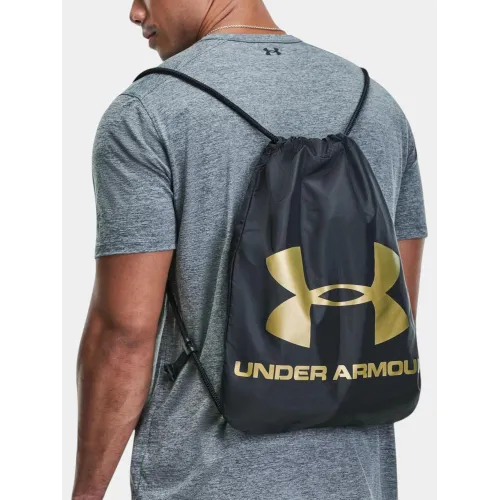 Under Armour UA Ozsee Sackpack Férfi Sporttáska 010-Black-Metallic Gold