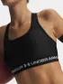 Under Armour Crossback Mid Bra Női Fitness felső 011-Black