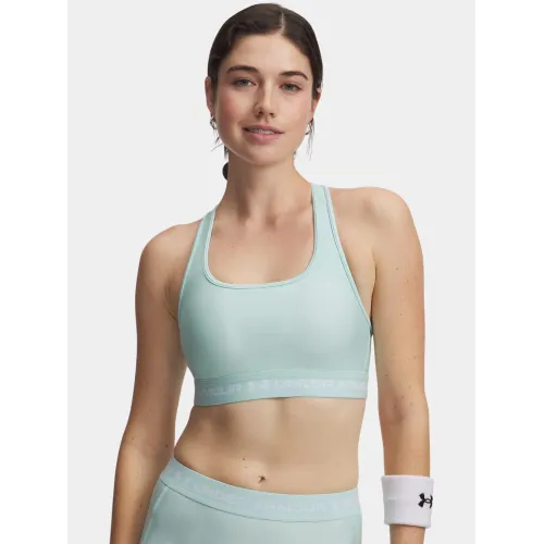 Under Armour Crossback Mid Bra Női Fitness felső 703-Green